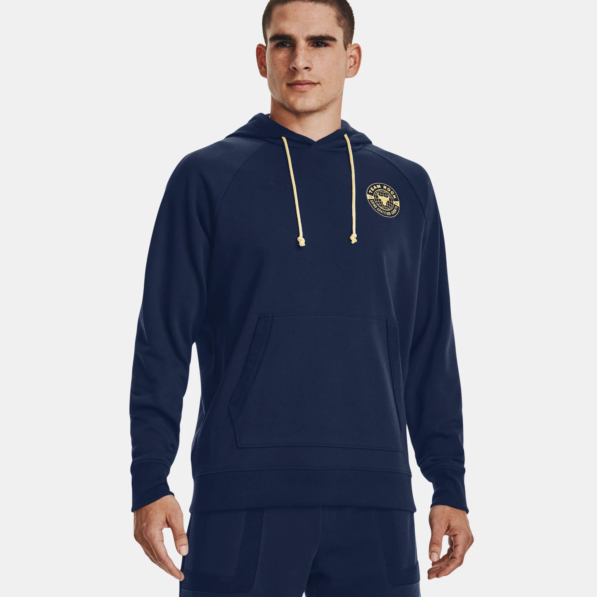 Hanorace & Pulovere -  under armour Project Rock Heavyweight Terry Hoodie